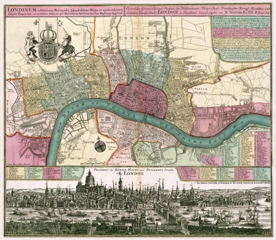 London 1750 Seutter